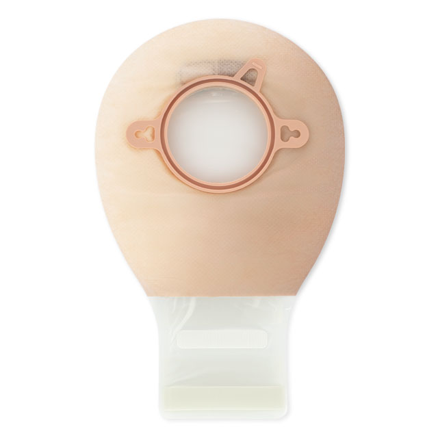 ostomy 18293, new image, mini, drainable, lock n roll, filter, transparent, back