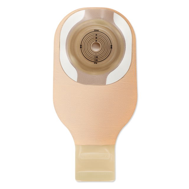 Hollister Incorporated Moderma Flex drainable pouch maxi convex ceraplus tape guide back 54801