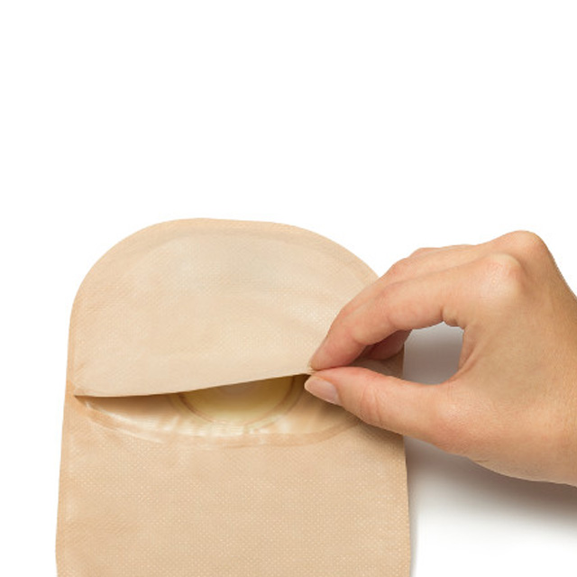 Hollister Incorporated Drainable Ostomy Pouch Viewing Option Hand